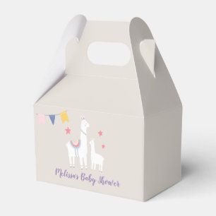 Ballotins Moderne Llamas Cute Baby shower Ballotin