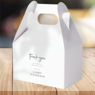 Ballotins Moderne Simple minimaliste Merci chic