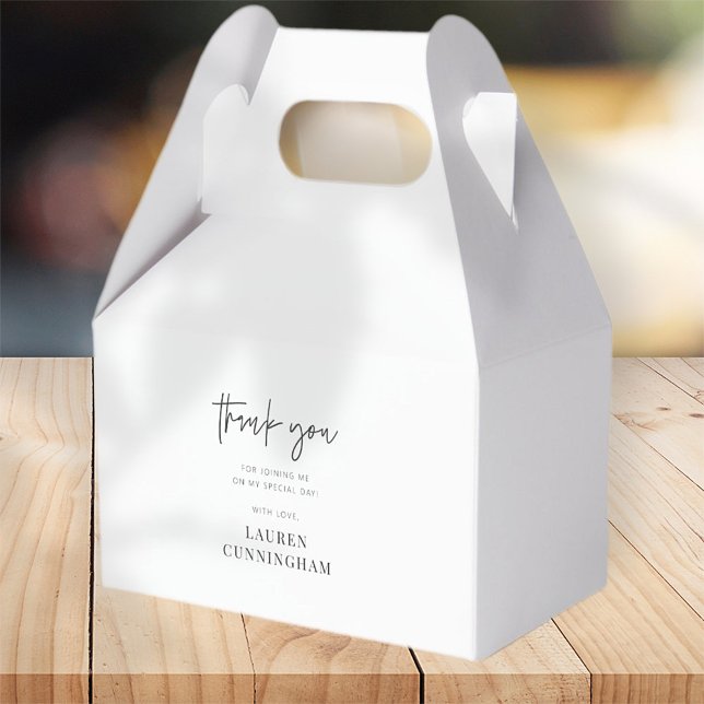 Ballotins Moderne Simple minimaliste Merci chic (Créateur téléchargé)