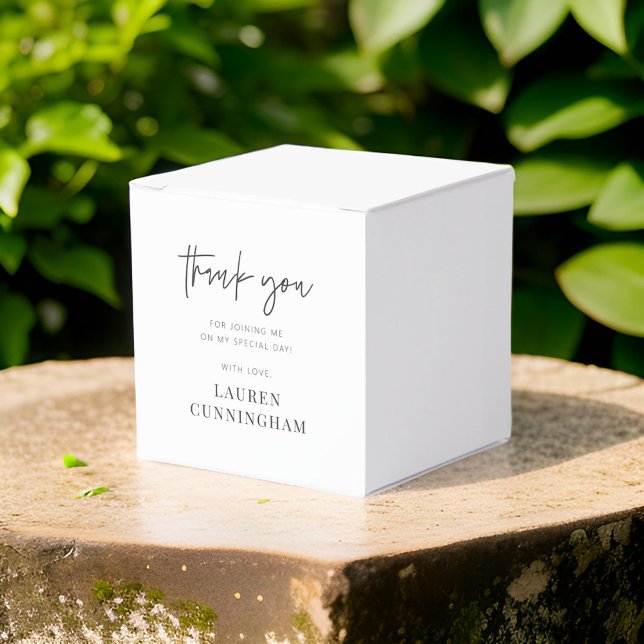 Ballotins Moderne Simple minimaliste Merci chic (Créateur téléchargé)