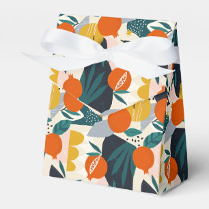 Ballotins Moderne tendance Preppy Chic Apricot et Feuille