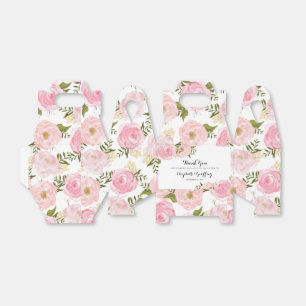 Ballotins Moderne Vintage rose Floral Mariage personnalisé