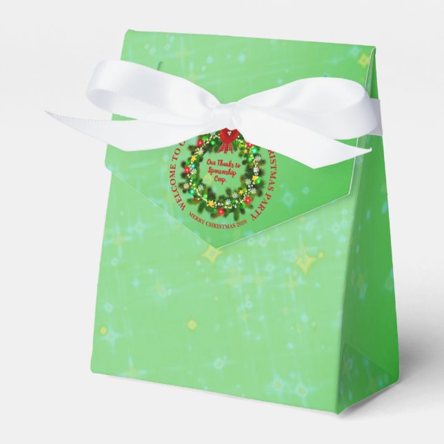 Ballotins Modifier TOUT Texte Organisation Fête de Noël (Verso)
