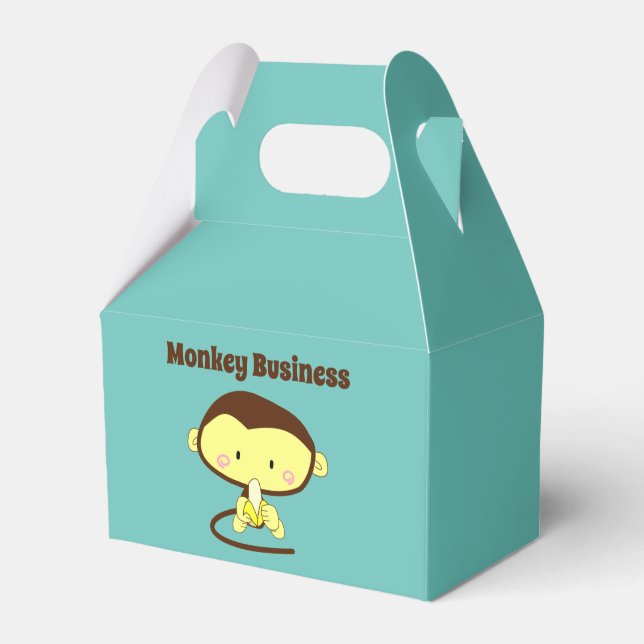 Ballotins Monkey Business Drôle Cartoon Monkey Design (Verso)