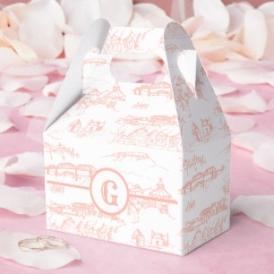 Ballotins Monogram Chattanooga Toile Rose