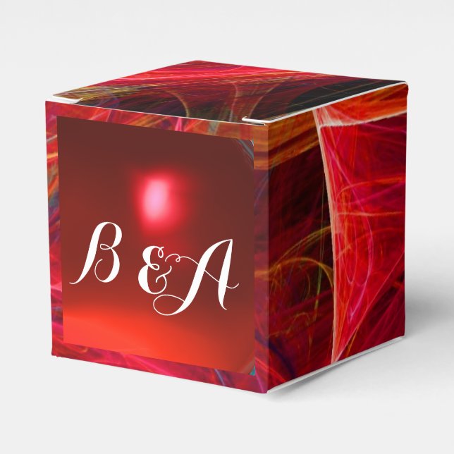 BALLOTINS MONOGRAMME ROUGE EN PIERRE DE PHOTON CRAZÉ (Verso)