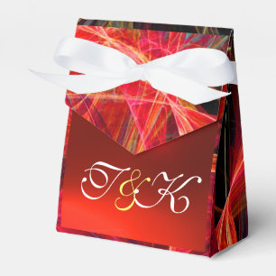 BALLOTINS MONOGRAMME ROUGE EN PIERRE DE PHOTON CRAZÉ