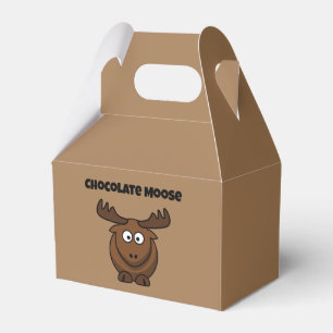 Ballotins Moose au Chocolat Mignon, Dessin Animé de Dessert