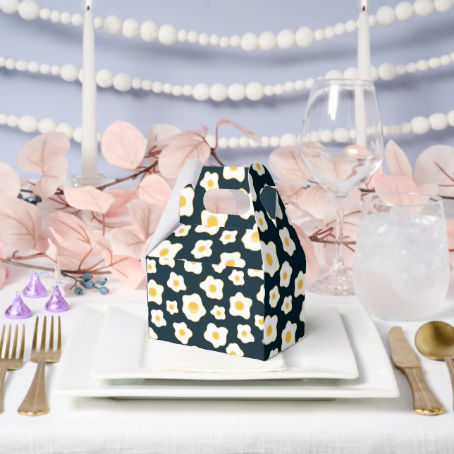 Ballotins Motif à fleurs aux oeufs frits mignons (Mariage)