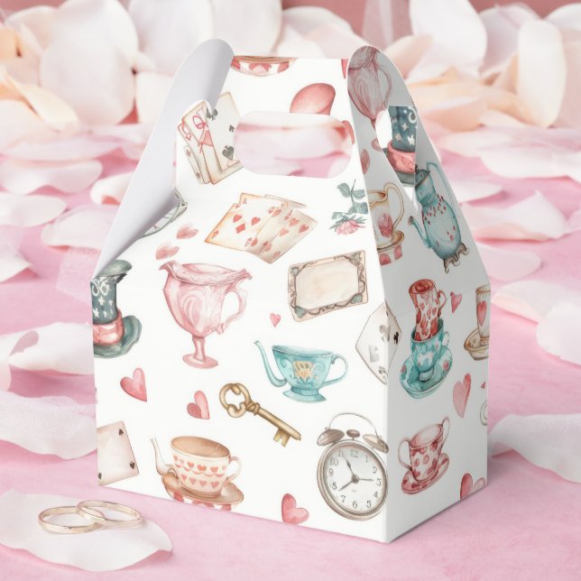 Ballotins Motif Alice aquarelle  (Mariage)