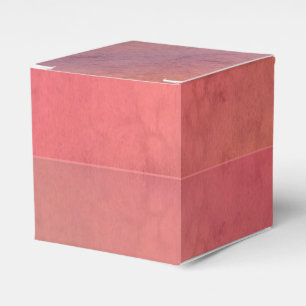 Ballotins Motif aquarelle pastel orange rose rouge