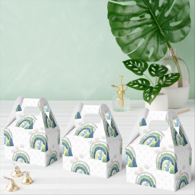 Ballotins Motif arc-en-ciel aquarelle (Multiple)
