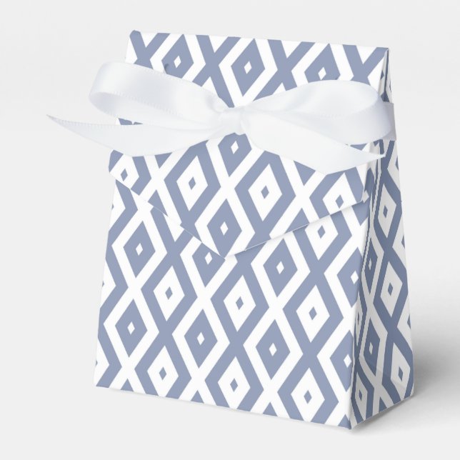 Ballotins Motif bleu gris et blanc (Verso)