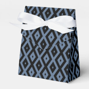 Ballotins Motif bleu gris et noir diamant