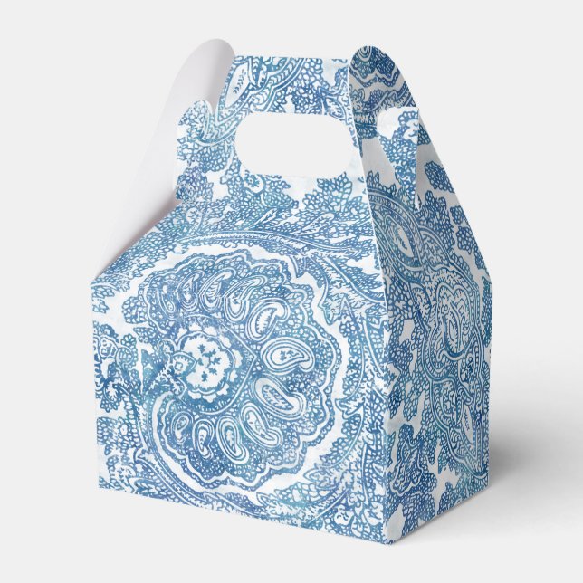 Ballotins Motif Blue Boho Paisley (Arrière)