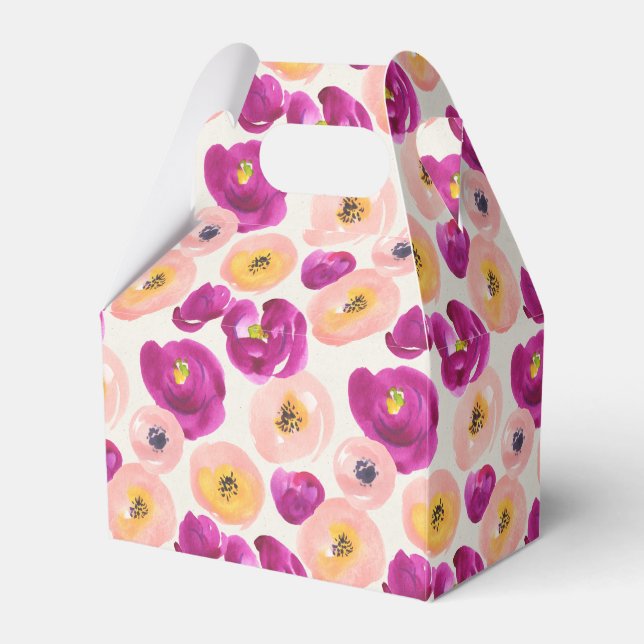 Ballotins Motif botanique aquarelle (Verso)