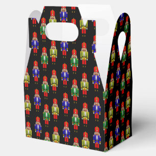 Ballotins Motif carrelé rouge vert jaune