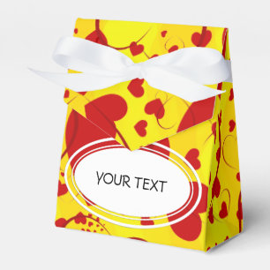 Ballotins Motif - coeurs pour le rouge d'amour + votre