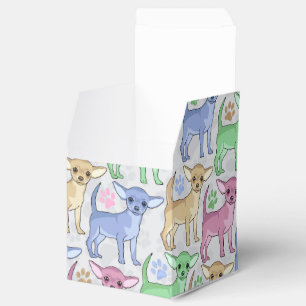 Ballotins Motif coloré d'amant de chiwawa