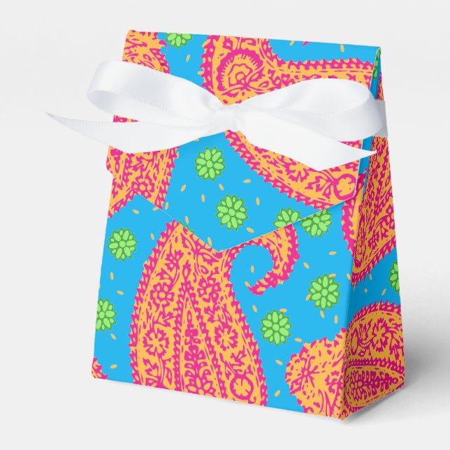 Ballotins Motif coloré Paisley (Verso)