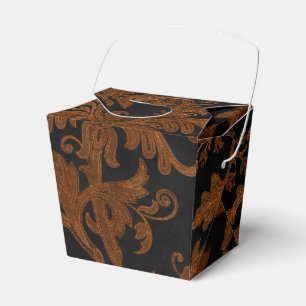 Ballotins Motif damassé floral royal d'Halloween