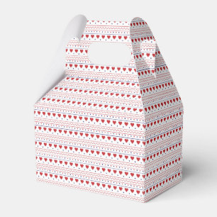 Ballotins Motif d'amour de la Saint-Valentin à cœur rouge