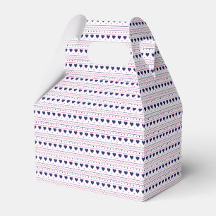 Ballotins Motif d'amour de la Saint-Valentin cœur bleu fond 