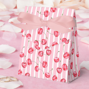 Ballotins Motif d'aquarelle cerise