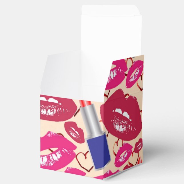 Ballotins Motif de baiser en bâton (Ouvert)