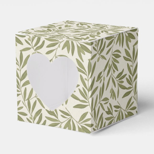 Ballotins Motif de branche d'olive minimal (Verso)