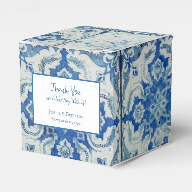 Ballotins Motif de carrelage Vintage antique customisé (Verso)