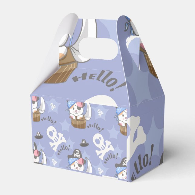 Ballotins Motif de chaton pirate mignon (Verso)