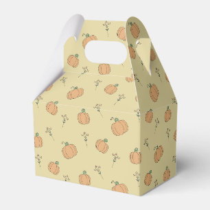 Ballotins Motif de citrouille mignonne et feuillage d'automn
