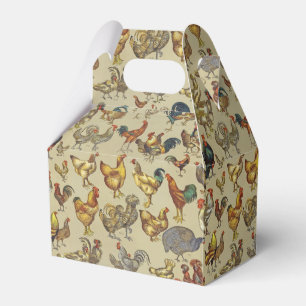 Ballotins Motif de coq poulet vintage : Art de ferme
