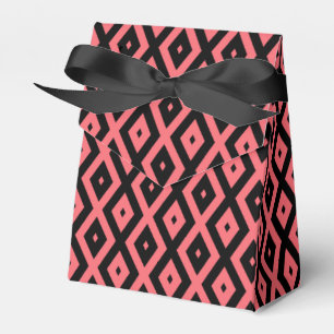 Ballotins Motif de corail et de diamant noir