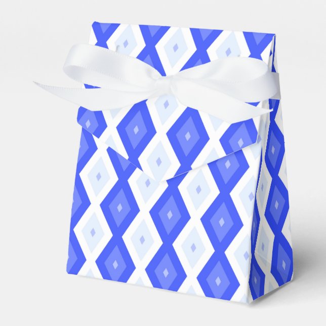 Ballotins Motif de diamant bleu royal (Verso)