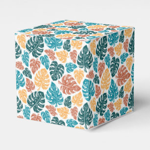 Ballotins Motif de feuille de Monstera Tropical - Nature col