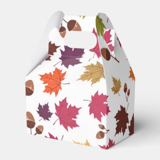 Ballotins Motif de feuilles et de glands d'automne confortab