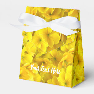 Ballotins Motif de fleurs de Primrose jaune