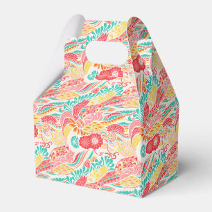 Ballotins Motif de fleurs vintage coloré mignon