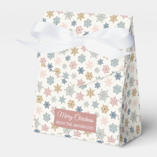 Ballotins Motif de flocon de neige multicolore – Noël d'hive