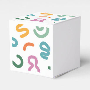 Ballotins Motif de formes abstraites colorées