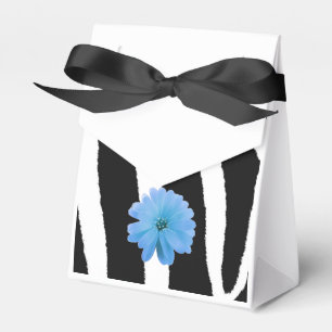Ballotins Motif de fourrure de zèbre avec fleur