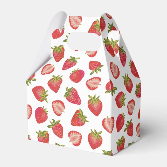 Ballotins Motif de fraise (Verso)