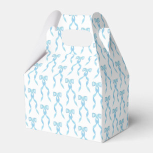 Ballotins Motif de la Bow Bleue Aquarelle
