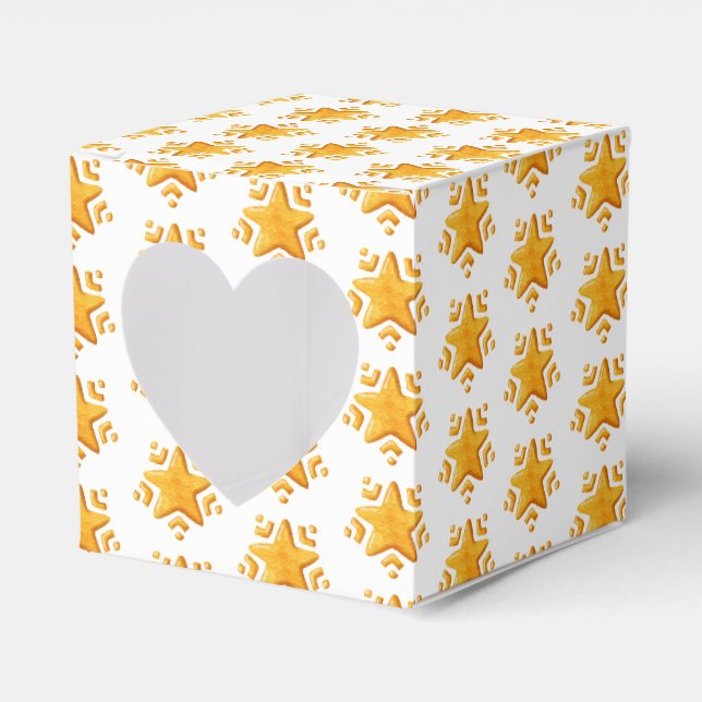 Ballotins Motif de neige de Noël doré (Verso)