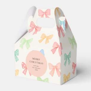 Ballotins Motif de nœud coloré mignon pour gâteau de vacance