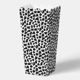 Ballotins Motif de peau de vache noir et blanc