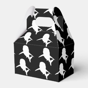 Ballotins Motif de requin-baleine noire et blanche Ombre