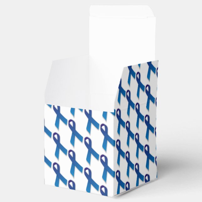 Ballotins Motif de rubans bleus (Ouvert)